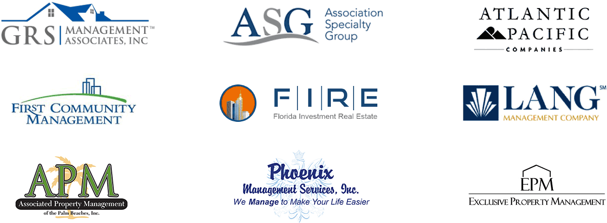 GRS Management Associates, ASG, Atlantic Pacific, First Community Management, FIRE, LANG